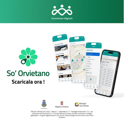 Scopri il territorio con l’app So’Orvietano