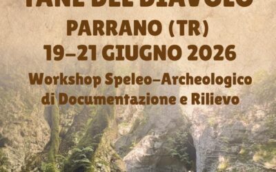 Workshop Speleo-Archeologico di Documentazione e Rilievo presso le Tane del Diavolo di Parrano 19-21 Giugno 2026
